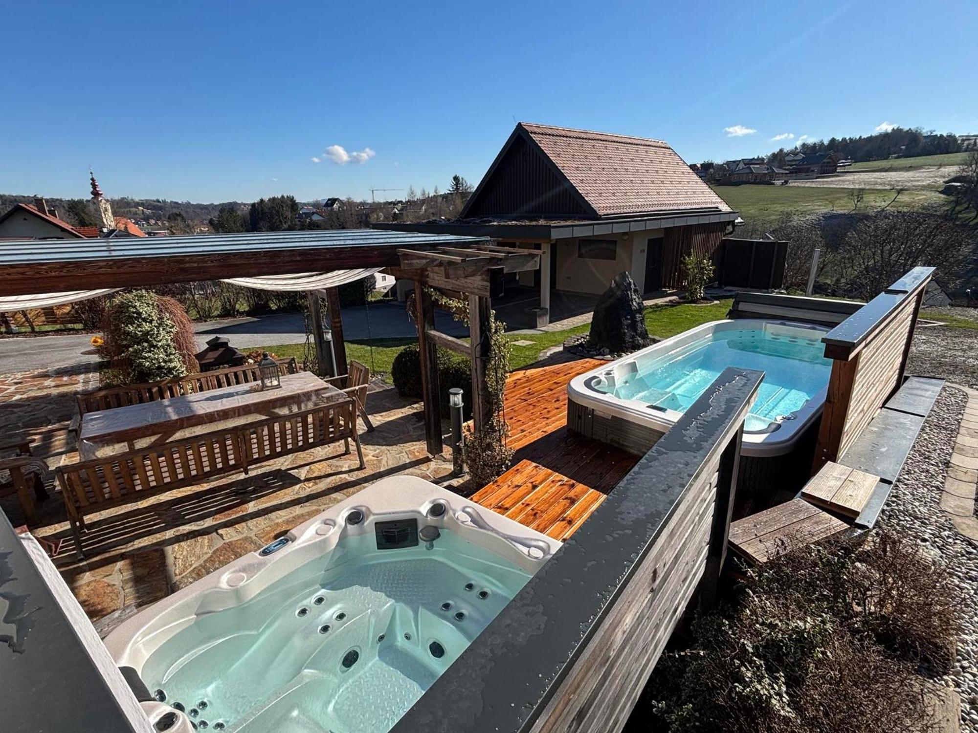 Das "Ferienhaus Eibiswald" Landhaus Refugium Im Schilcherland - Sauna Und Spa Екстериор снимка